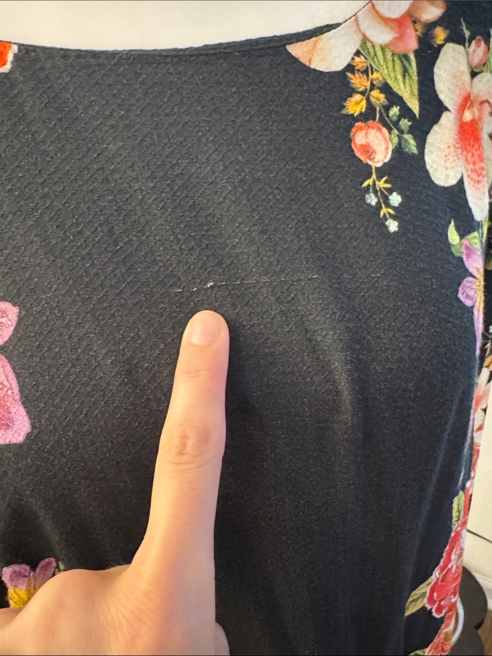 Farm Rio Floral mini dress with long sleeves - Picture 4 of 14